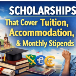 Scholarships That Cover Tuition, Accommodation, and Monthly Stipends