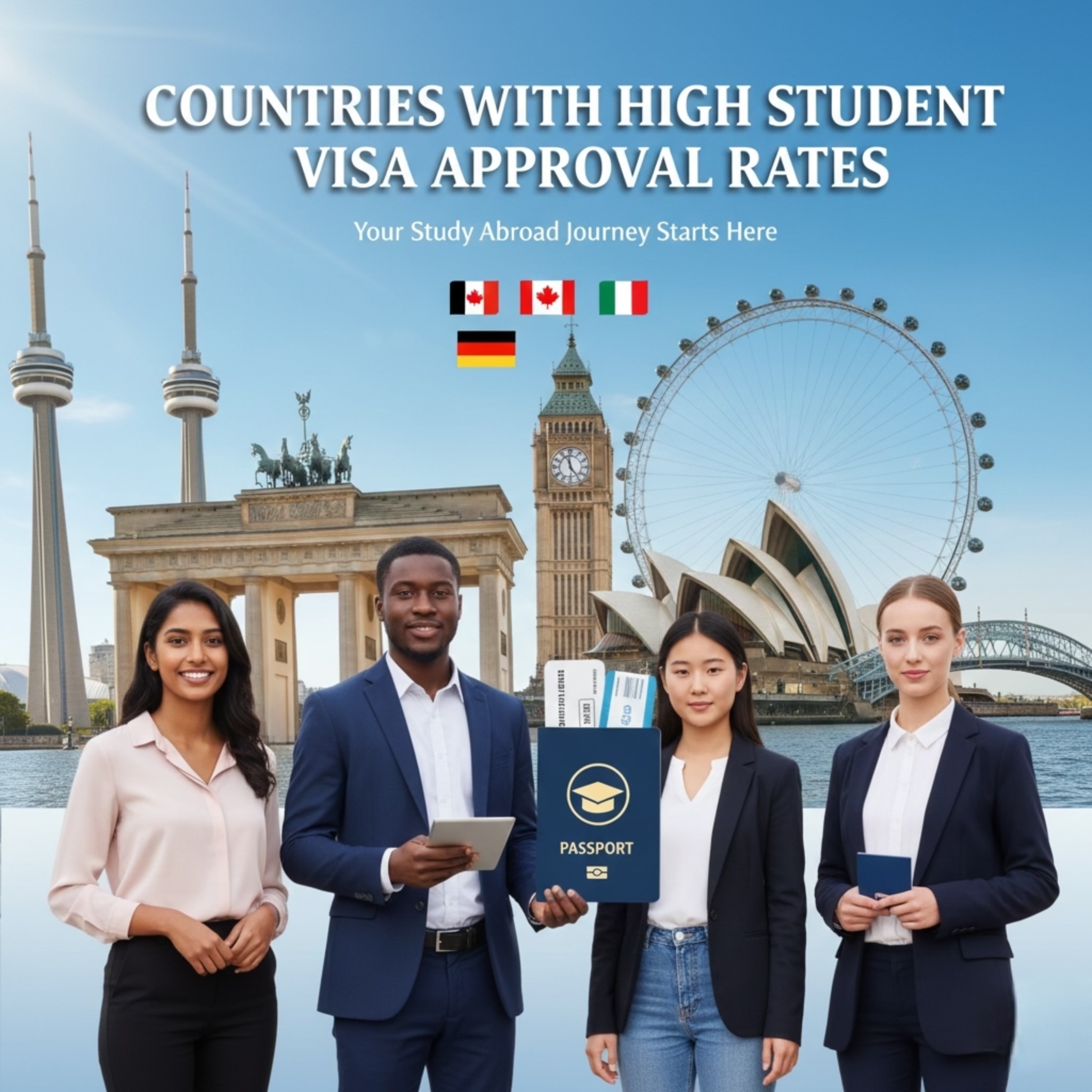 Countries With High Student Visa Approval Rates